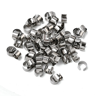 304 Stainless Steel Ear Cuff Findings STAS-G379-01P-1
