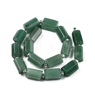 Natural Green Aventurine Beads Strands G-N327-06B-1