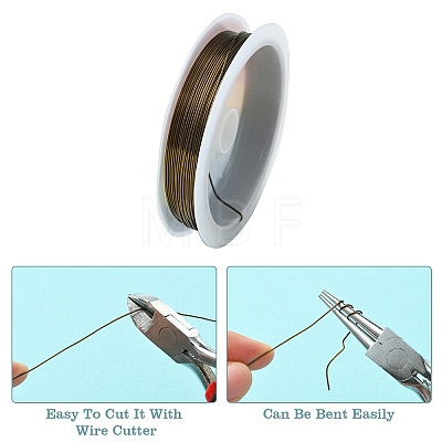 Copper Jewelry Wire CWIR-CW0.6mm-29-1