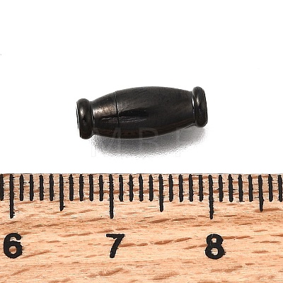 Barrel 304 Stainless Steel Magnetic Clasps STAS-D382-03C-EB-1