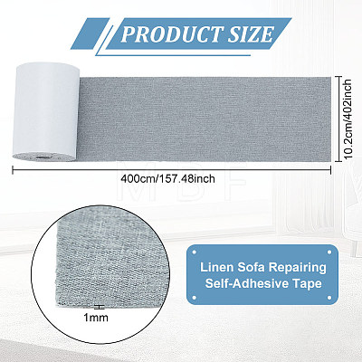 Flat Linen Sofa Repairing Self-Adhesive Tape AJEW-WH0009-15A-1