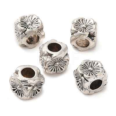 Tibetan Style Alloy Beads FIND-G059-01B-AS-1