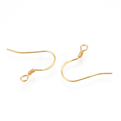 925 Sterling Silver French Hooks with Coil LS-STER-T007-119G-1