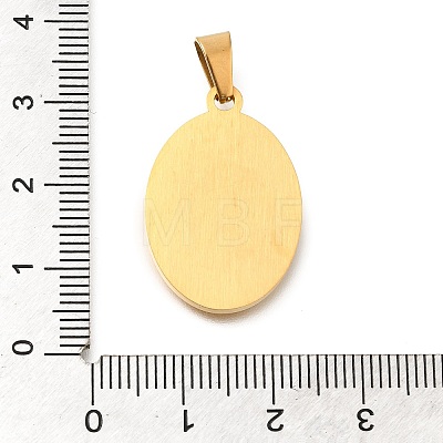 304 Stainless Steel Pendants STAS-K394-04G-06-1