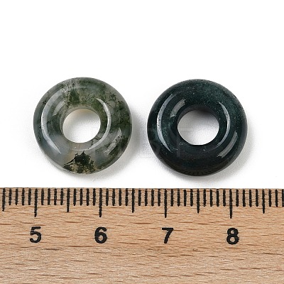 Natural Indian Agate Pendants G-G202-07J-1