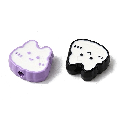 Baking Paint Alloy Enamel Beads FIND-G092-01A-1