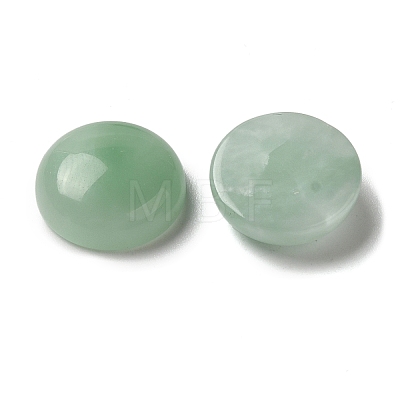 Natural Glass Cabochons G-N343-12-1