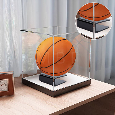 Acrylic Round Ball Display Stand AJEW-WH0282-99A-1