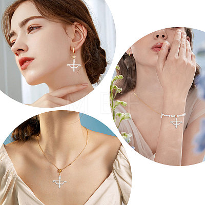100Pcs Tibetan Style Alloy Pendants FIND-CA0010-59AS-1