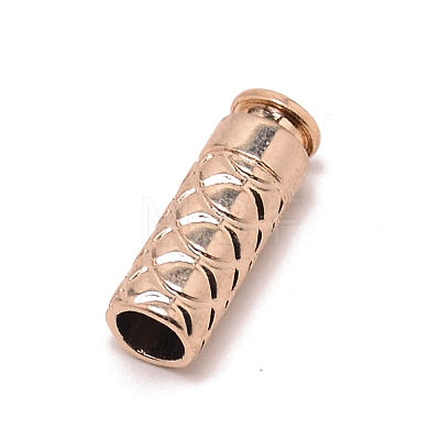 Zinc Alloy Cord Ends FIND-WH0091-68LG-1