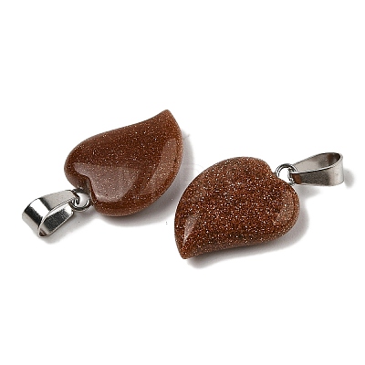 Synthetic Goldstone Pendants G-B127-11P-03-1