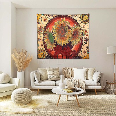 Vibrant Aesthetic Sunflower Wall Tapestry JX152B-1