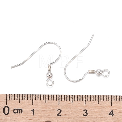 925 Sterling Silver Earring Hooks X-STER-K167-052S-1