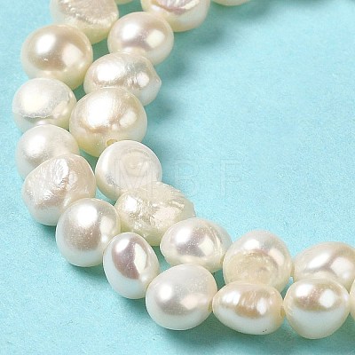 Natural Keshi Pearl Beads Strands PEAR-E017-28-1