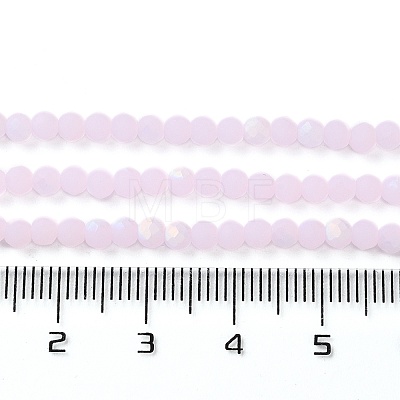 Imitation Jade Glass Beads Strands EGLA-A034-J3mm-MB02-1