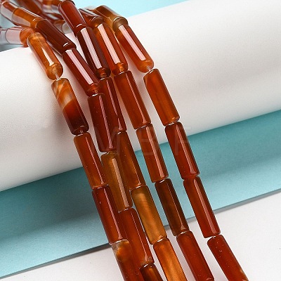 Natural Agate Beads Strands G-E612-B13-G-1