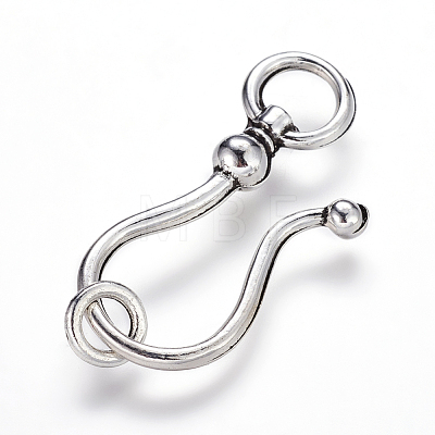 Tibetan Style S Hook Clasps LF5091Y-1