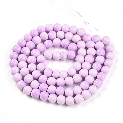 Baking Paint Glass Beads X1-DGLA-N012-10mm-02-1