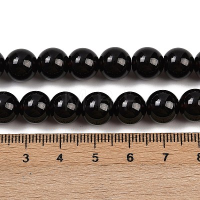 Mozambique Import Natural Grade AAAA Garnet Round Beads Strands G-E300-AAAA-10mm-1
