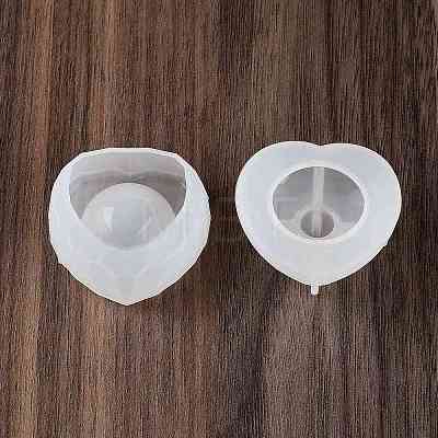 Heart DIY Candle Cup Silicone Molds DIY-Q037-11D-1