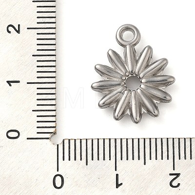 304 Stainless Steel Pendants STAS-M070-2P-1