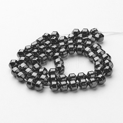 Magnetic Synthetic Hematite Beads Strands X-G-H1094-1-1