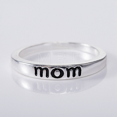 Mother's Day Alloy Finger Rings WG0D677-01-1