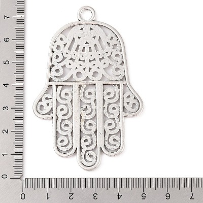 Tibetan Style Alloy Pendants FIND-C060-037AS-1