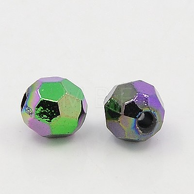 Eco-Friendly Transparent Poly Styrene Acrylic Beads TACR-PL642-6mm-36-1