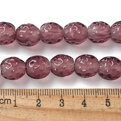 Handmade Lampwork Beads Strands LAMP-Z011-01D-1