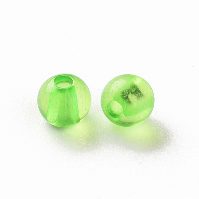 Transparent Acrylic Beads MACR-S370-A6mm-734-1