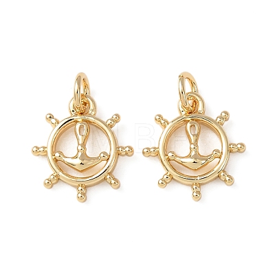 Brass Pendants KK-C143-22G-1