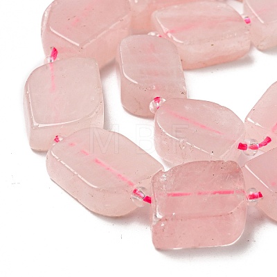 Natural Rose Quartz Beads Strands G-G072-B05-02-1