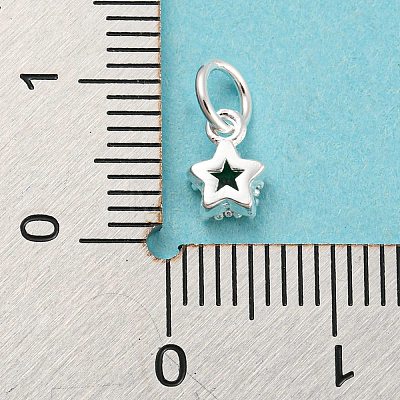 925 Sterling Silver Birthstone Charms LS-STER-G035-01C-02-1