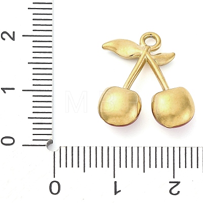 304 Stainless Steel Pendants X-STAS-V003-08G-02-1