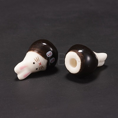 Handmade Porcelain Beads PORC-D018-01A-1