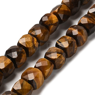 Natural Tiger Eye Beads Strands G-H078-C02-01-1