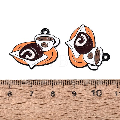 Baking Paint Alloy Enamel Pendants PALLOY-T093-19-1