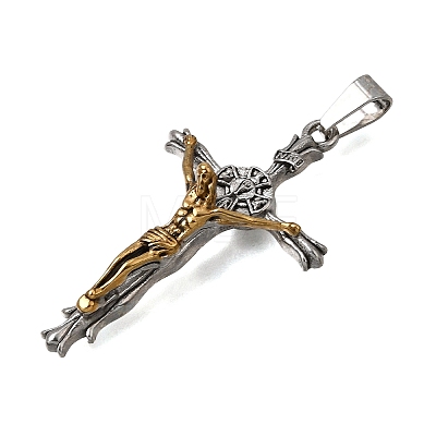 Ion Plating(IP) Easter 304 Stainless Steel Pendants SA-CBA7062-03GP-1