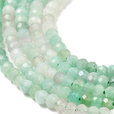 Natural Emerald Quartz Beads Strands G-E608-C14-1