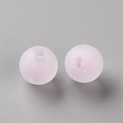 Transparent Acrylic Beads TACR-S152-15C-SS2114-1