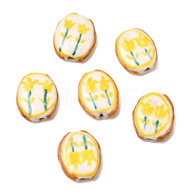 Handmade Porcelain Beads PORC-Z010-01-1