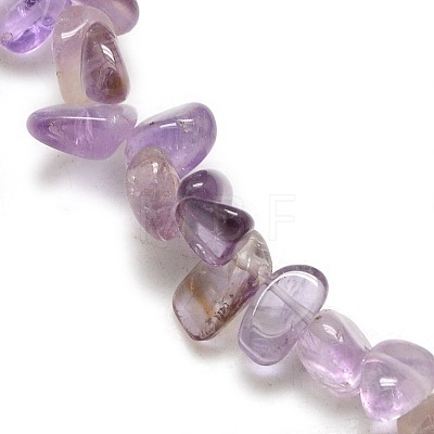Natural Ametrine Beads Strands G-P035-02-1