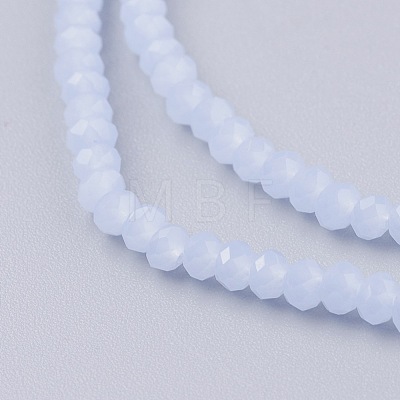 Imitation Jade Glass Beads Strands X-GLAA-G045-A09-1