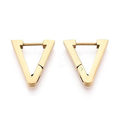 304 Stainless Steel Hoop Earrings STAS-T074-40G-1