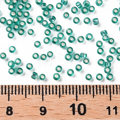 11/0 Grade A Transparent Glass Seed Beads X-SEED-Q007-F50-1