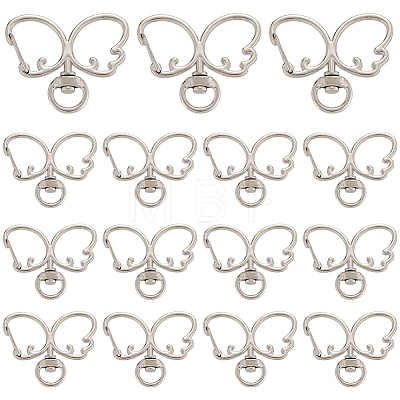 20Pcs Alloy Swivel Clasps FIND-SC0017-28P-1