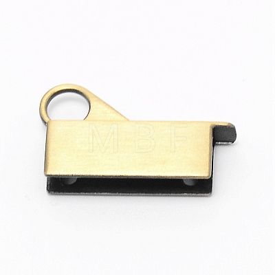 Zinc Alloy Bag Lock Catch Clasps PALLOY-WH0088-12AB-1