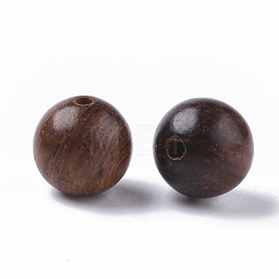 Natural Wood Beads WOOD-S666-8mm-04-1