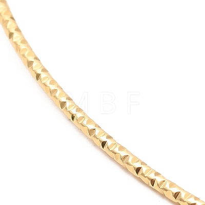 Ion Plating(IP) 304 Stainless Steel Necklaces STAS-D084-31G-1